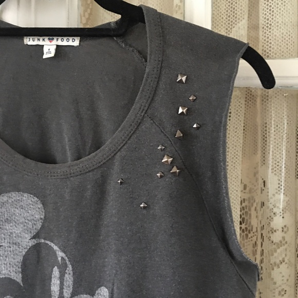 HOST PICK! Junk Food Women’s Mickey Mouse Muscle Tee – Size Small - Picture 3 of 10